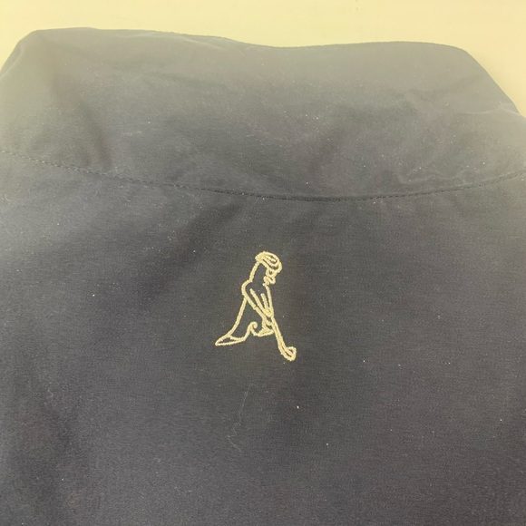 PING Mens Short Sleeve Golf Windbreaker Size XL Navy - Picture 10 of 10